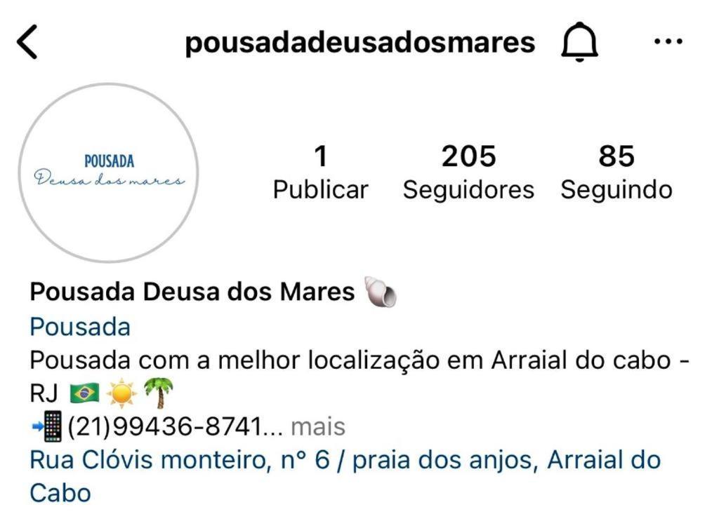 Deusa Dos Mares Arraial do Cabo Exterior foto